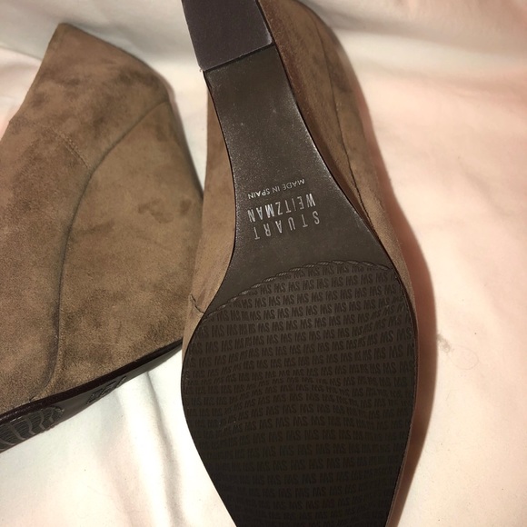 STUART WEITZMAN Wedge Bootie (size 8.5) - Picture 4 of 7